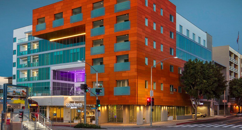 Courtyard By Marriott Santa Monica Hotel Eksteriør billede