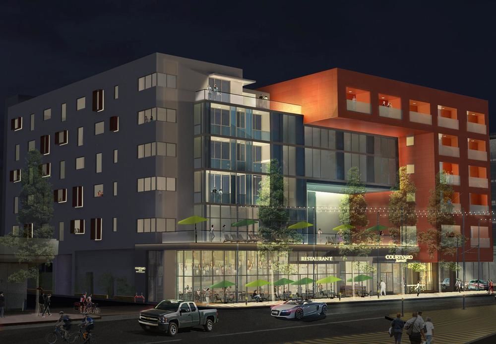 Courtyard By Marriott Santa Monica Hotel Eksteriør billede